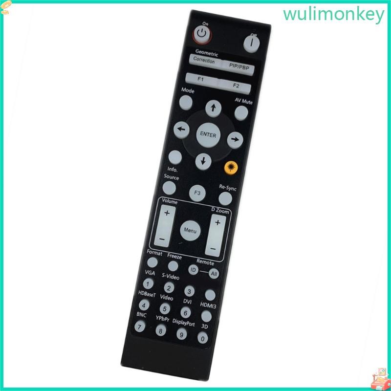 WU โปรเจคเตอร์ระยะไกลพร้อมปุ่มสัมผัสแบบนุ่มสําหรับ Optoma EH515 X600 DH1017 EH415 EH515T BR-3070 ควา