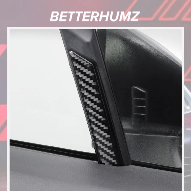 คาร์บอนไฟเบอร์สําหรับ Subaru BRZ/ Toyota GR86 2021- แถบตัดหน้าต่างประตูสติกเกอร์ตกแต่งปรับแต่งอุปกรณ