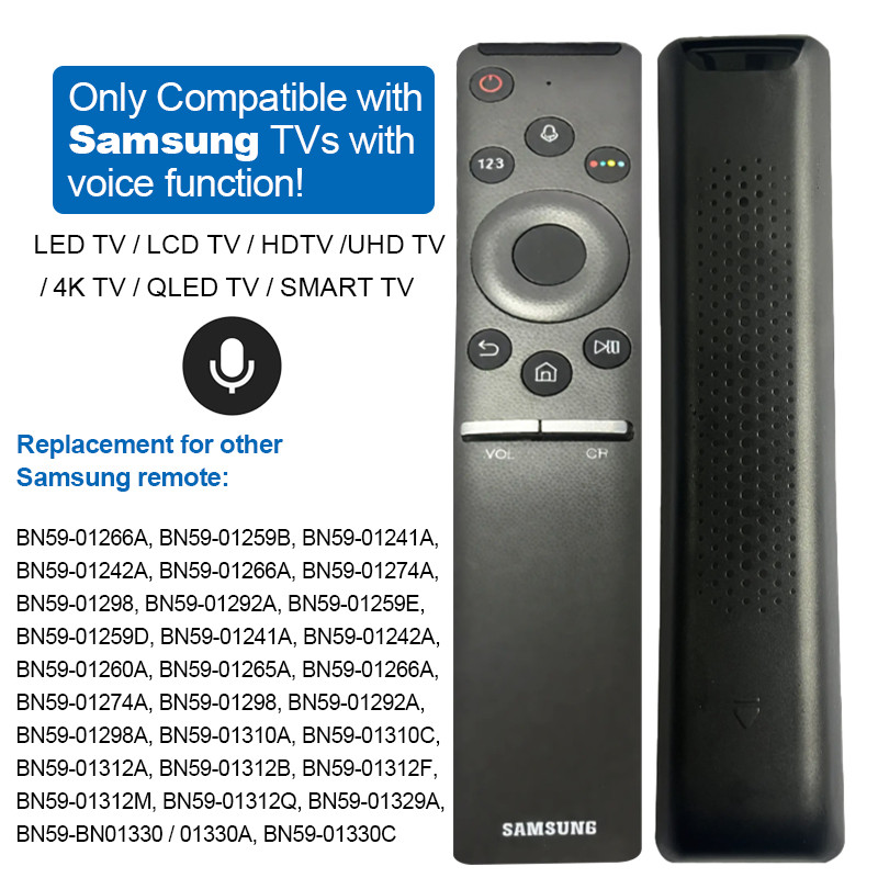 ALANK SAMSUNG สมาร์ททีวีรีโมทคอนโทรลเสียง BN59-01330C QN49Q70RAFXZA