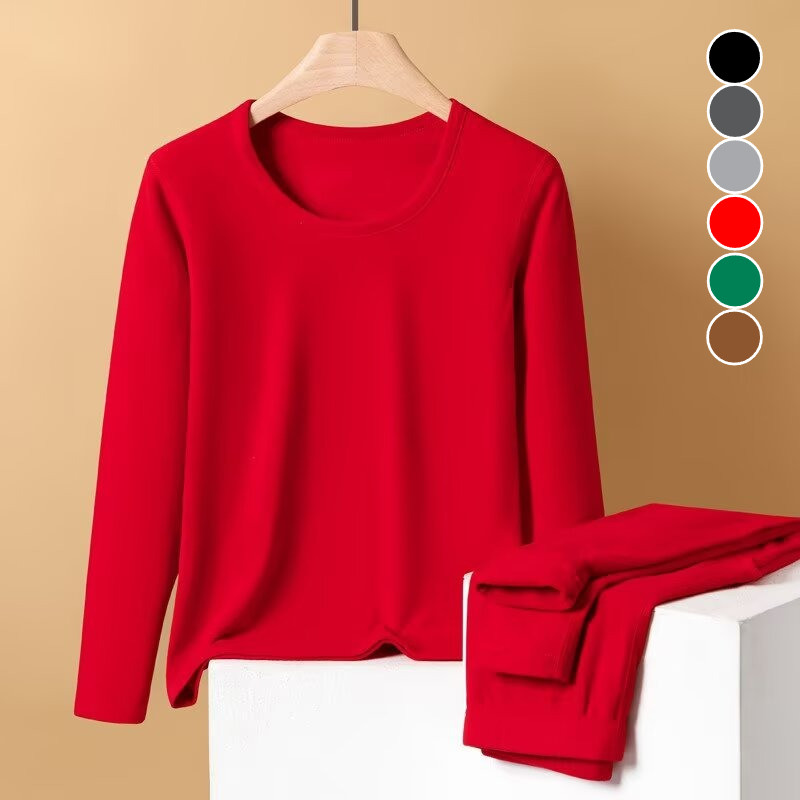 ชุดนอนผู้ชาย ออกแบบรอบคอดูเรียบร้อย มีเสื้อกลวงและกางเกงสีทึบ สำหรับพักผ่อนในฤดูหนาว