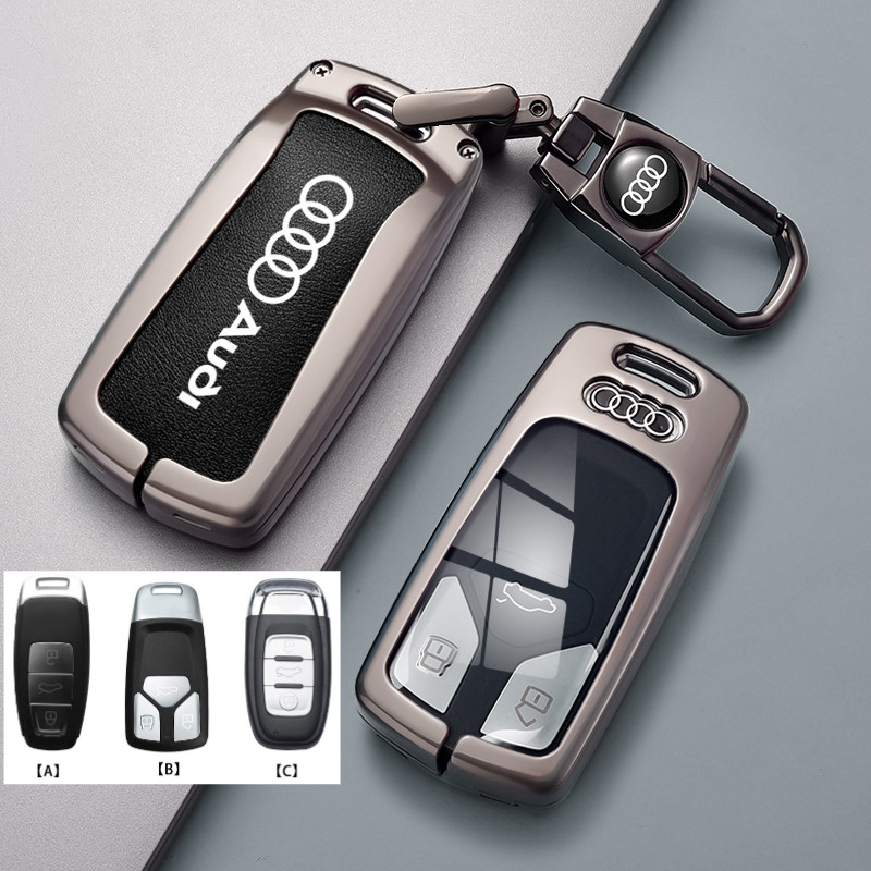 สังกะสีอัลลอยด์หนังสําหรับ Audi A1 A2 A3 A4 A6 A7 A8 Q2 Q3 Q5 S1 S2 S3 S4 S5 S7 S8 RS2 RS3 RS4 RS5 R