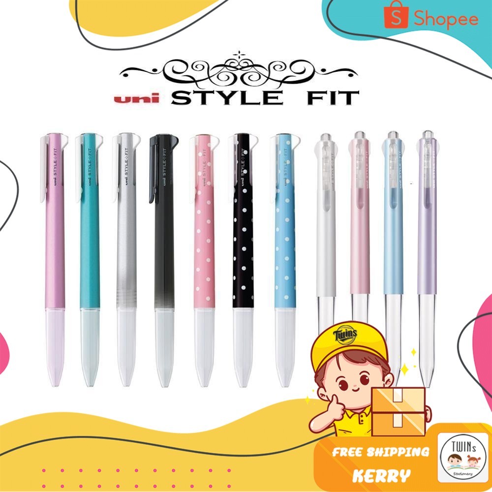ปลอกปากกา ยูนิ UNI Style FIT 3 ระบบ 4 ระบบ และ 5 ระบบ