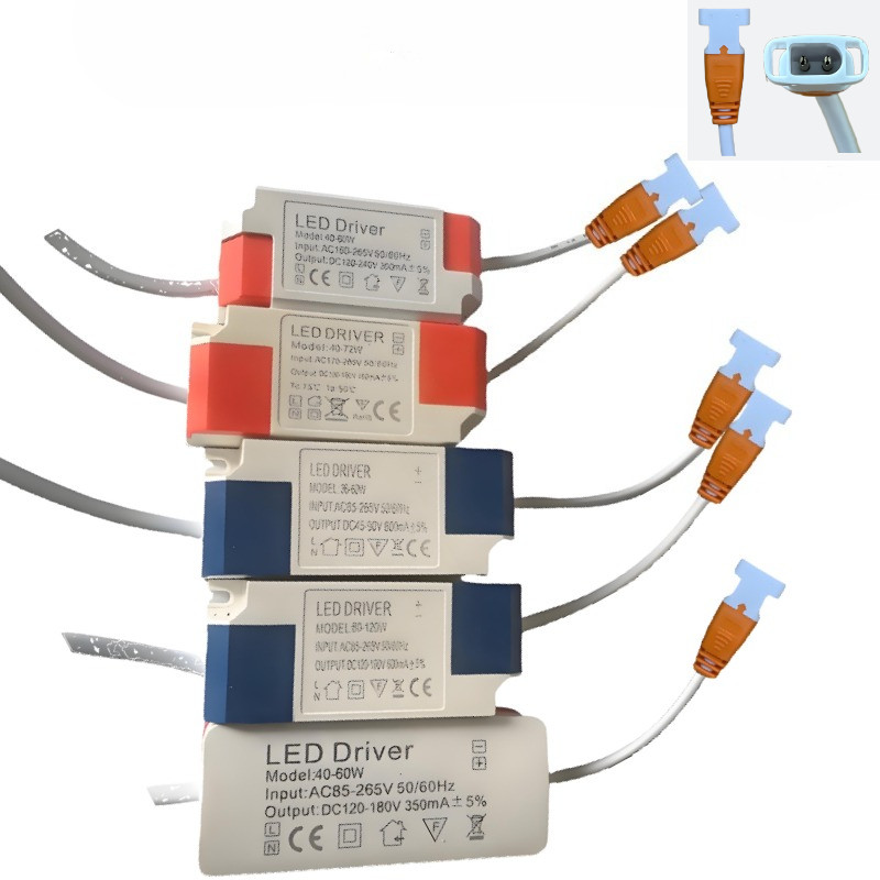 SMVP LED Driver Power Transformer ปลั๊กสีส้ม 12-18W 18-25W 8-24W 24-36W 36-60W 40-72W 60-80W 80-120W
