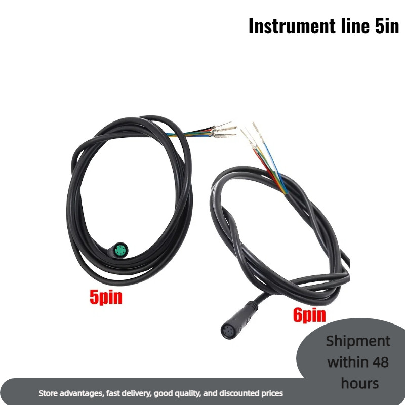 Data Cable Dashboard Controller 1Pcs 5pin/6pin Scooter For M4&M4 Pro  New E-Scooters Replacement Par