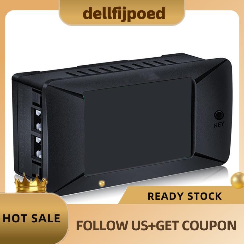 dellfijpoedDC5-12V 300A Shunt Bulit-inDC Digital Battery Tester Two-Way Ammeter Voltmeter Power Ener