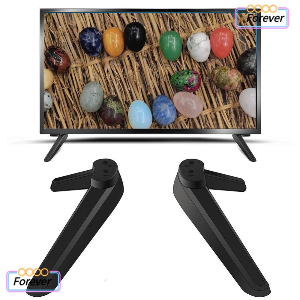 FOREVER TV Stand Base, Anti-slip 17mm-20mm TV Stand Mount, Solid Support Strong TV Pestle Foot TV Ac