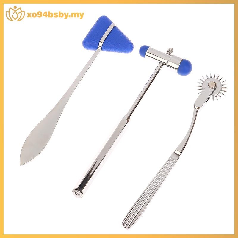 Xo94bsby 1/2/3 ชิ้นค้อนนวดประสาทตามัลติฟังก์ชั่ Percussor Diagnostic Reflex Hammer ชุด Reflex Hammer