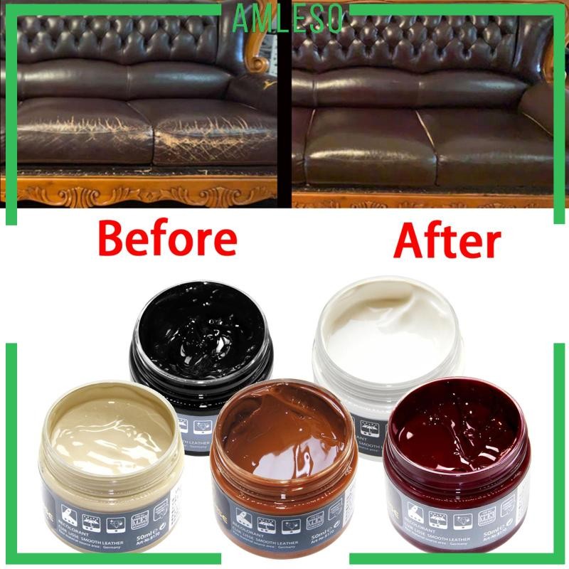 Recoloring Balm, -Color Refresher Conditioner, Repair for Sofa, Car Seats, Shoes - Repair Color