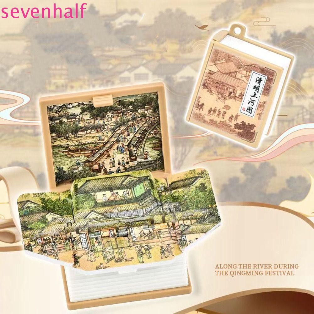 กระเป๋า เจ็ด จี้ตลก,นิ้วแปลกพับมินิ3งหนังสือพวงกุญแจ,แฟชั่นร้านชานมเครื่องประดับมือถือการศึกษาวิทยาศาสตร์ตุ๊กตาของขวัญวัน