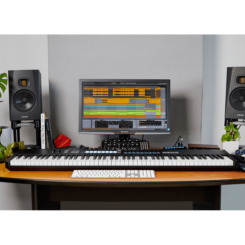 .雅 Novation Launchkey 88 MK3专业业半进口拼装 MIDI盘