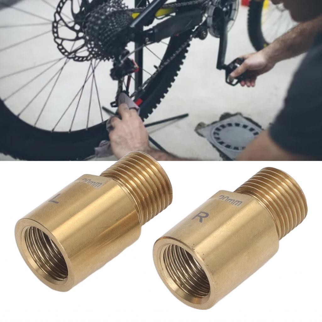 Puya VBESTLIFE Pedal Extenders 20 มม.ขยายเหล็ก Spacer สําหรับ 9/16 นิ้วขั้วต่อเกลียว