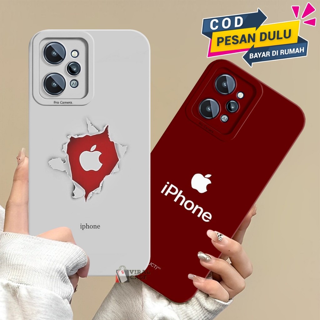 HP Softcase Redmi 12 12C 9C 9A 10A 10C 9T 8 9 10 4G 10 5G Poco C40 Fashion Case Branded-Xiaomi Redmi