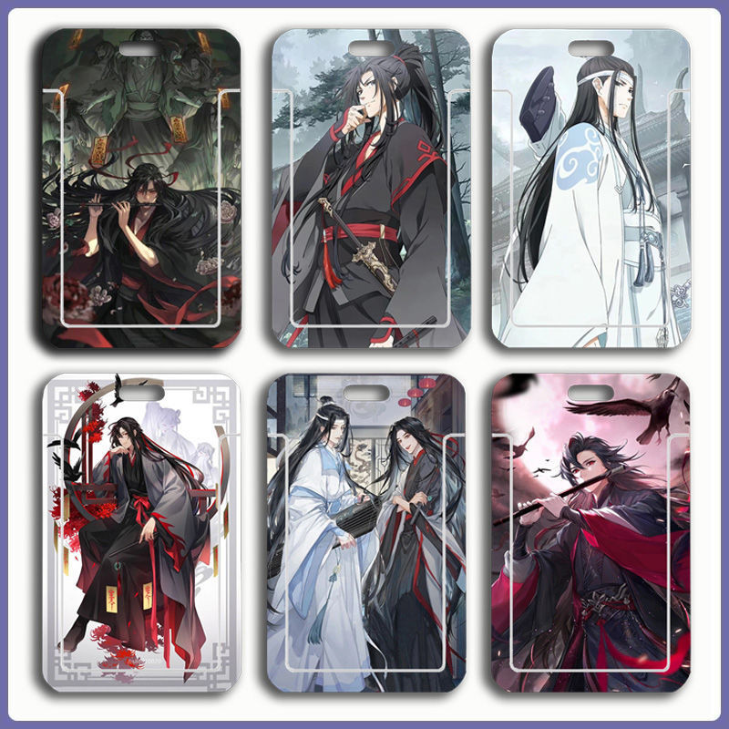 Mo Dao Patriarch Card Case ID Protective Case Student Meal Card School Card ID Card Bus Card Lanyard