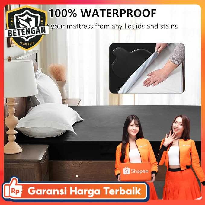 HILIFE ผ้าปูที่นอนกันน้ําธรรมดาทรงกลมกันลื่น - HL1