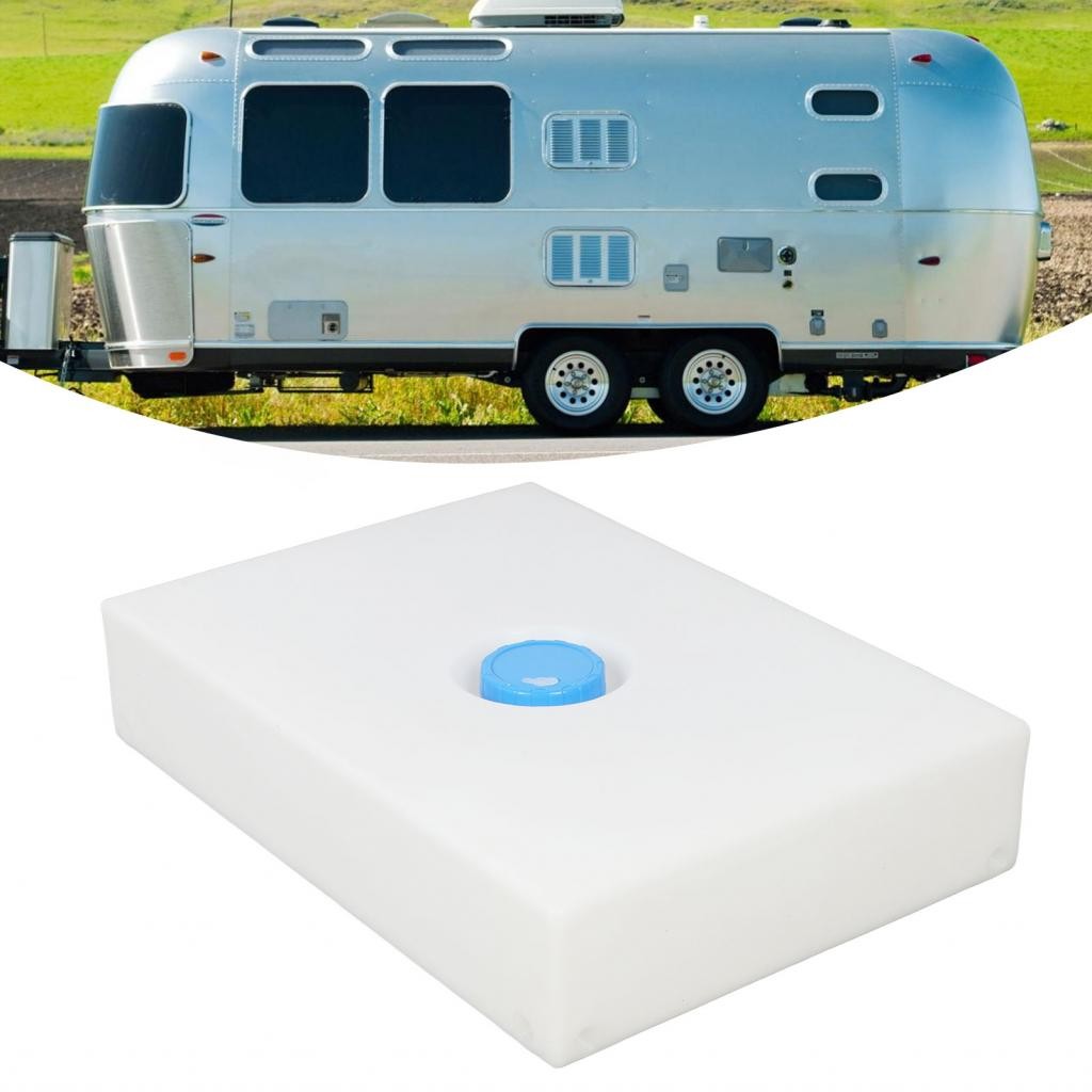 RV ถังน้ํา 12 แกลลอนสดสําหรับดื่มและหม้อ 27026x19.69x5.51in เกรดอาหารปิดผนึกเก็บ RVs รถพ่วงเรือ