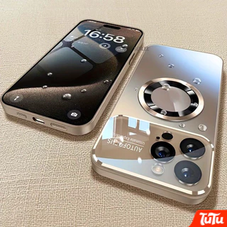 TuTu หรูหรา Anti drop พร้อมเลนส์กล้อง ProtectiWirelessCharge Chargin เคสโทรศัพท์ใช้งานร่วมกับสําหรับ iPhone 17 16 14 13 12 11 15 Pro Max Air Plus Hard กันกระแทกกันชนโทรศัพท์