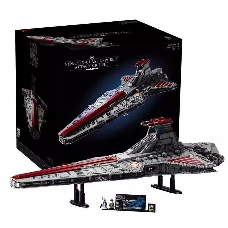 Hunter USC Building Blocks เด็กใช้งานร่วมกับ Lego Assembly 75367 ปริศนา Star Wars ชาย Cruiser-ระดับข
