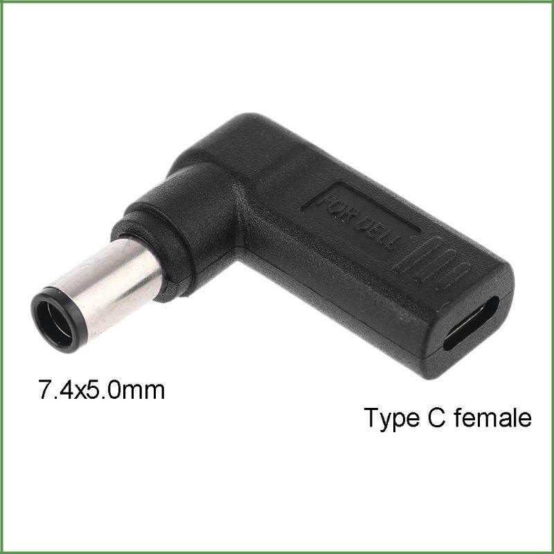 BON Type-C USB ปลั๊กตัวผู้ 90 องศาสําหรับอะแดปเตอร์ขั้วต่อไฟ DC สําหรับ DC เป็น Type C