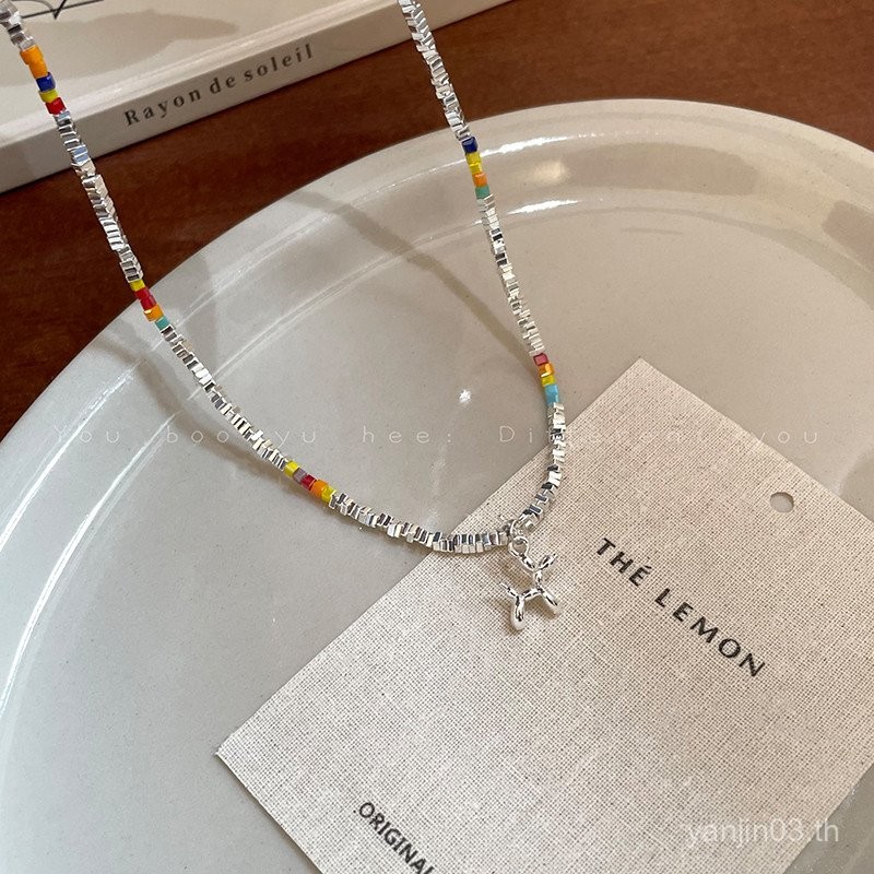 สร้อยคอลูกสุนัขสำหรับผู้หญิง ดีไซน์หรูหราทันสมัย เพิ่มความสวยงามให้แก่คุณ HPN8