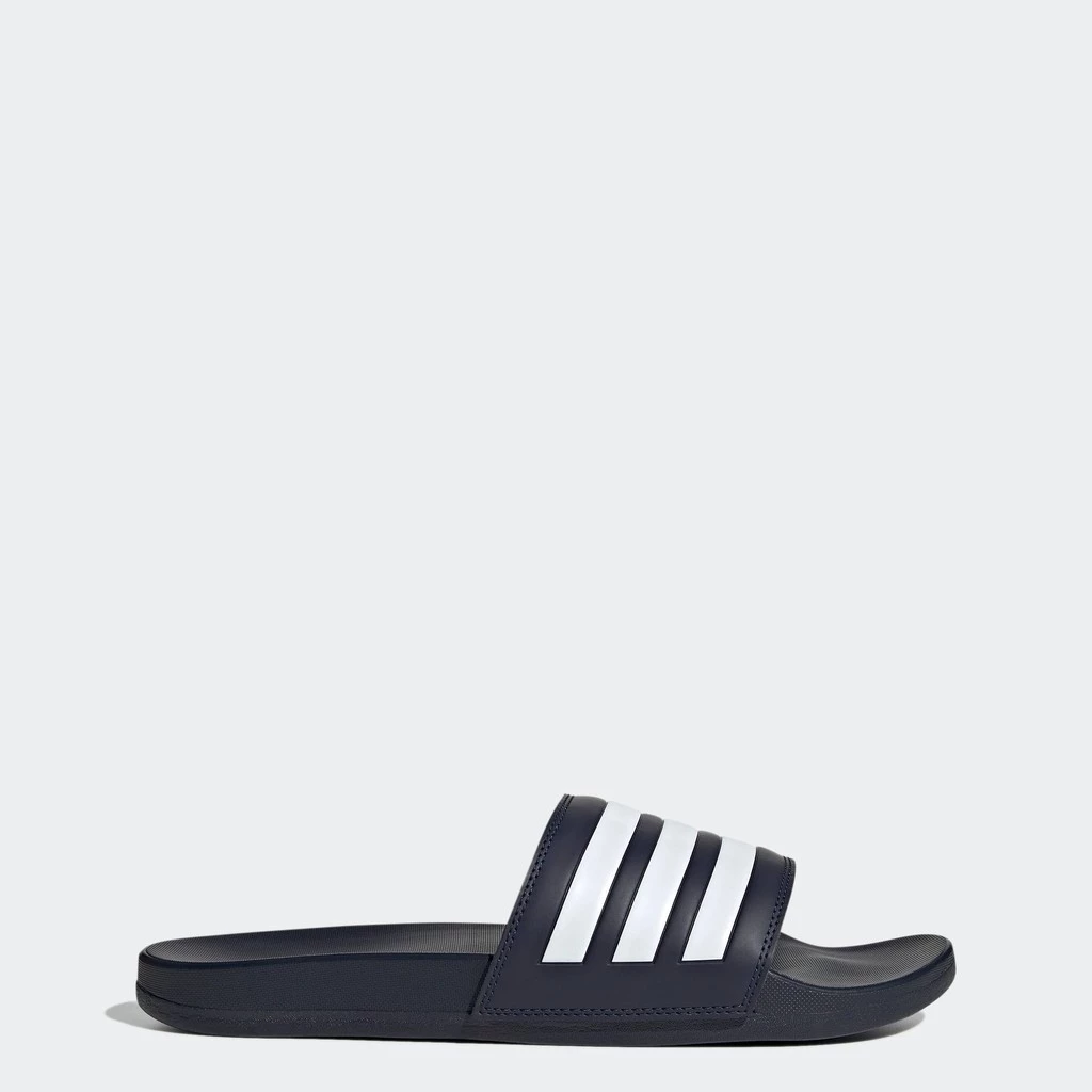 adidas ว่ายน้ำ & ไลฟ์สไตล์ รองเท้าแตะ Adilette Comfort Unisex สีน้ำเงิน GZ5892