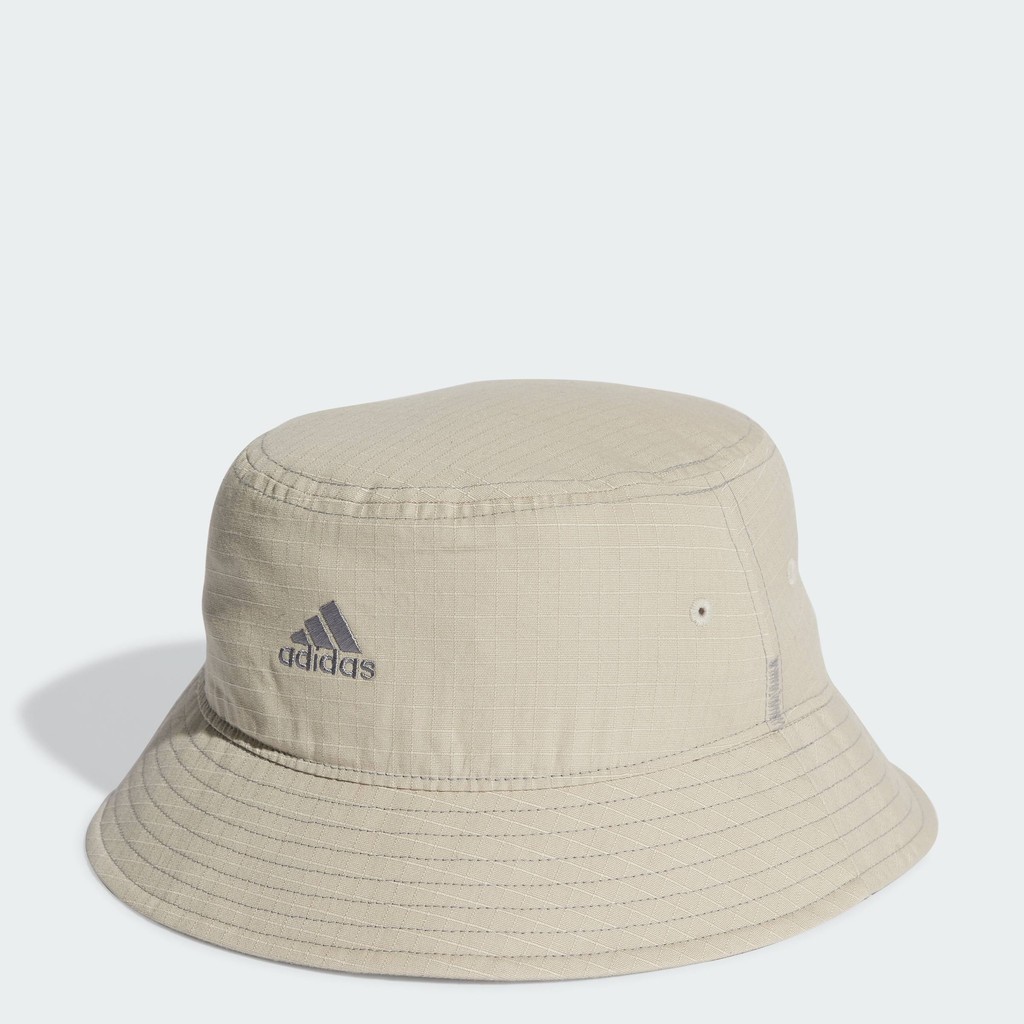 adidas ไลฟ์สไตล์ หมวกปีกรอบผ้าฝ้ายทรงคลาสสิก Unisex สีเบจ IR7895