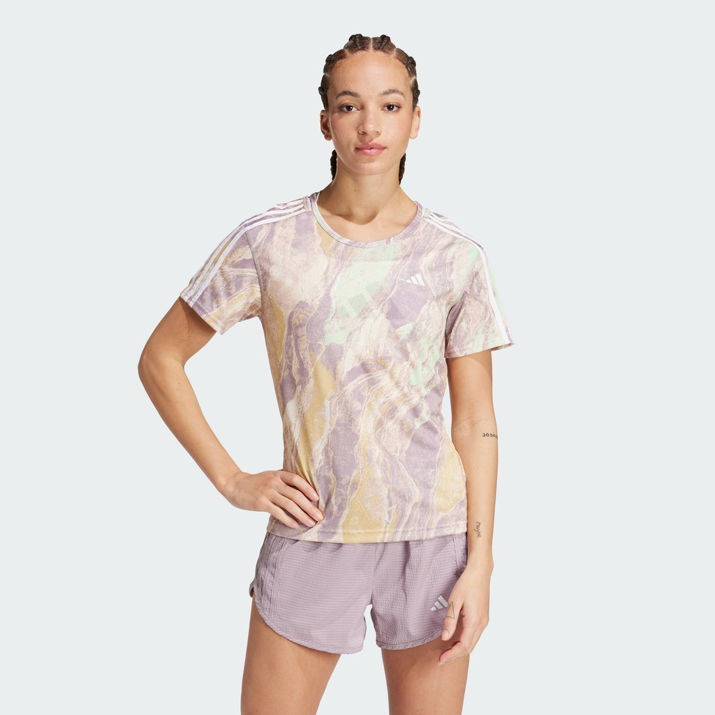 adidas Running Move for the Planet AirChill Tee Women Pink IN2979