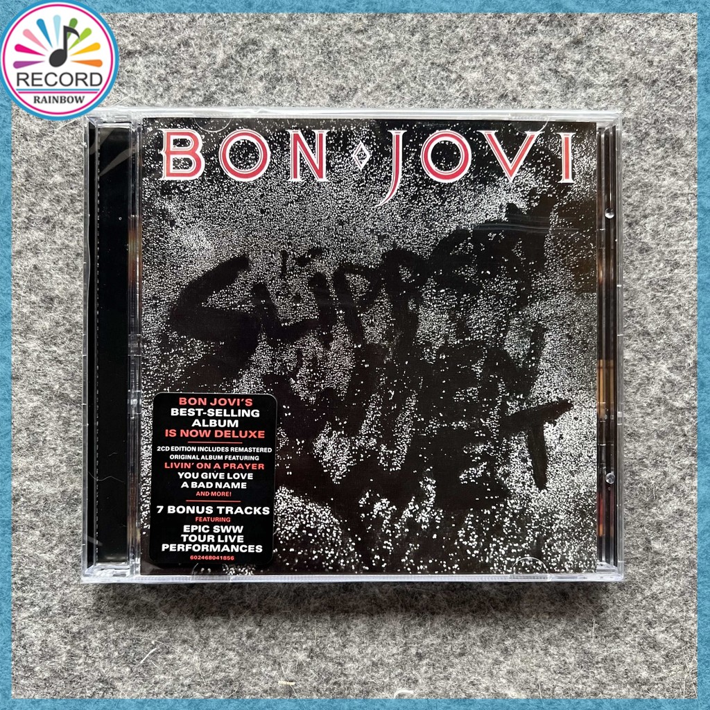 Bon Jovi Slippery When Wet 2025 Original 2CD Album [Sealed] Brand New OTSETH