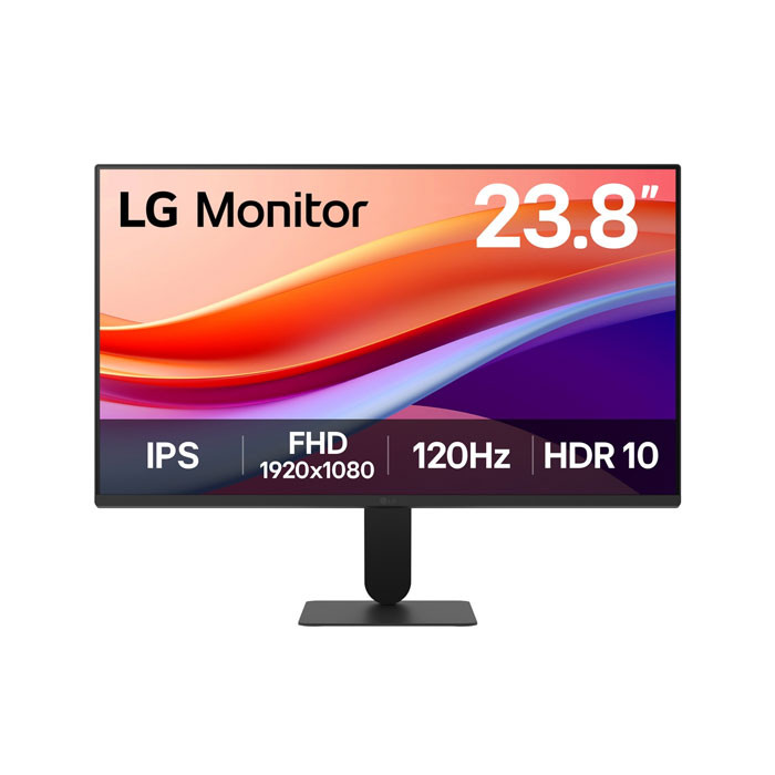 LG Monitor 24U411A-B-23.8" FHD IPS sRGB99% HDR10 120Hz จอมอนิเตอร์ 23.8นิ้ว รับประกัน 3 ปี