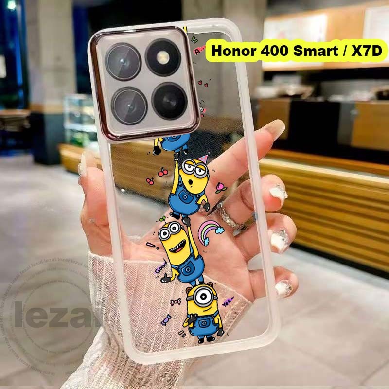 เคส Honor 400 Smart 5G เคส Honor X7D X7 d ปลอกกันกระแทกแบบนุ่มฝาหลังแบบใส