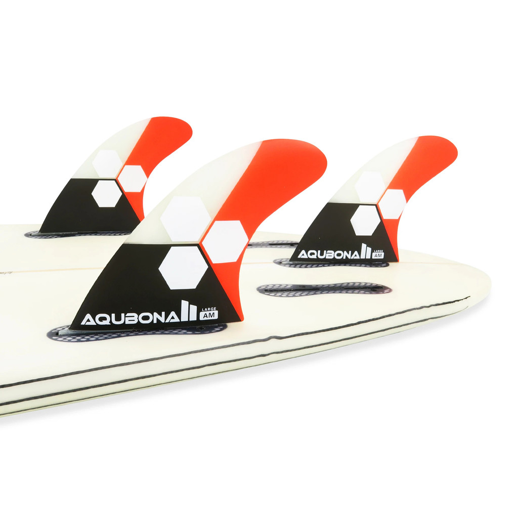 ชุดกระดานโต้คลื่น Dual/Twin Tab II G5 Fiberboard Honeycomb Fins กุญแจและสกรูสำหรับการติดตั้ง