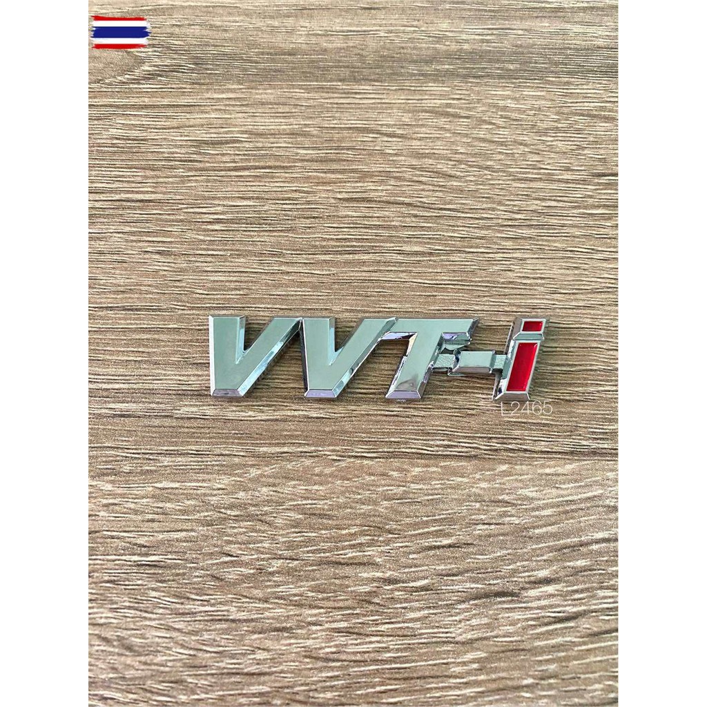 โลโก้ 1.6 E VVT-i COROLLA ALTIS ติดท้ายToyota priceต่อชิ้น สีเงิน