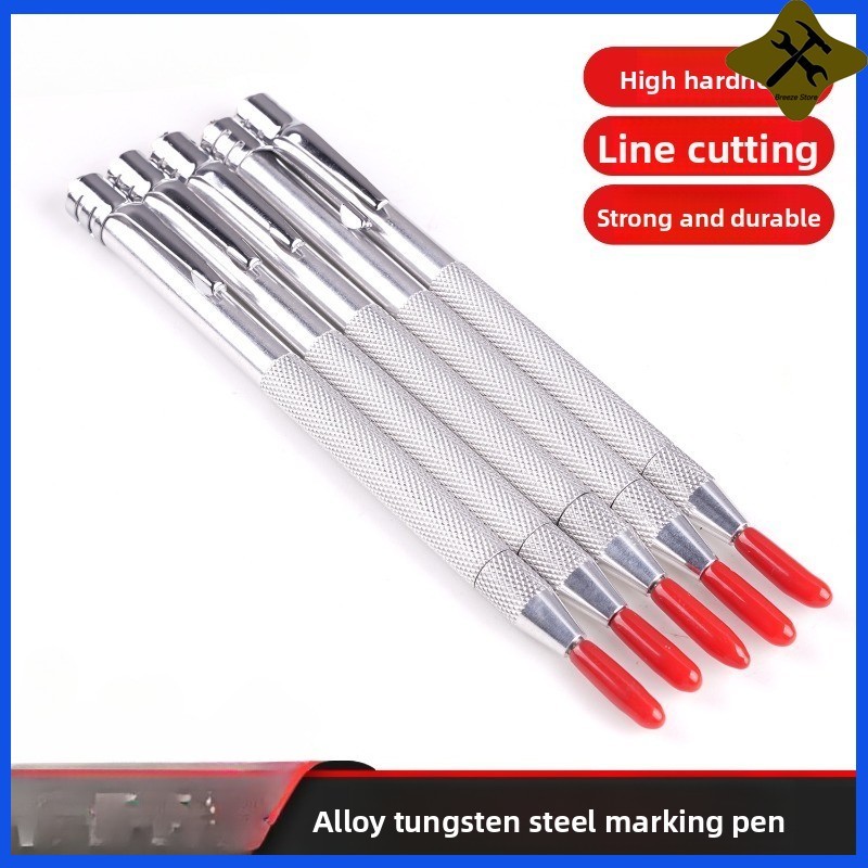 โลหะผสมเหล็กทังสเตนขัดปากกาสําหรับทําเครื่องหมายแผ่นโลหะ/กระเบื้อง/กระจก/ตัดเส้น