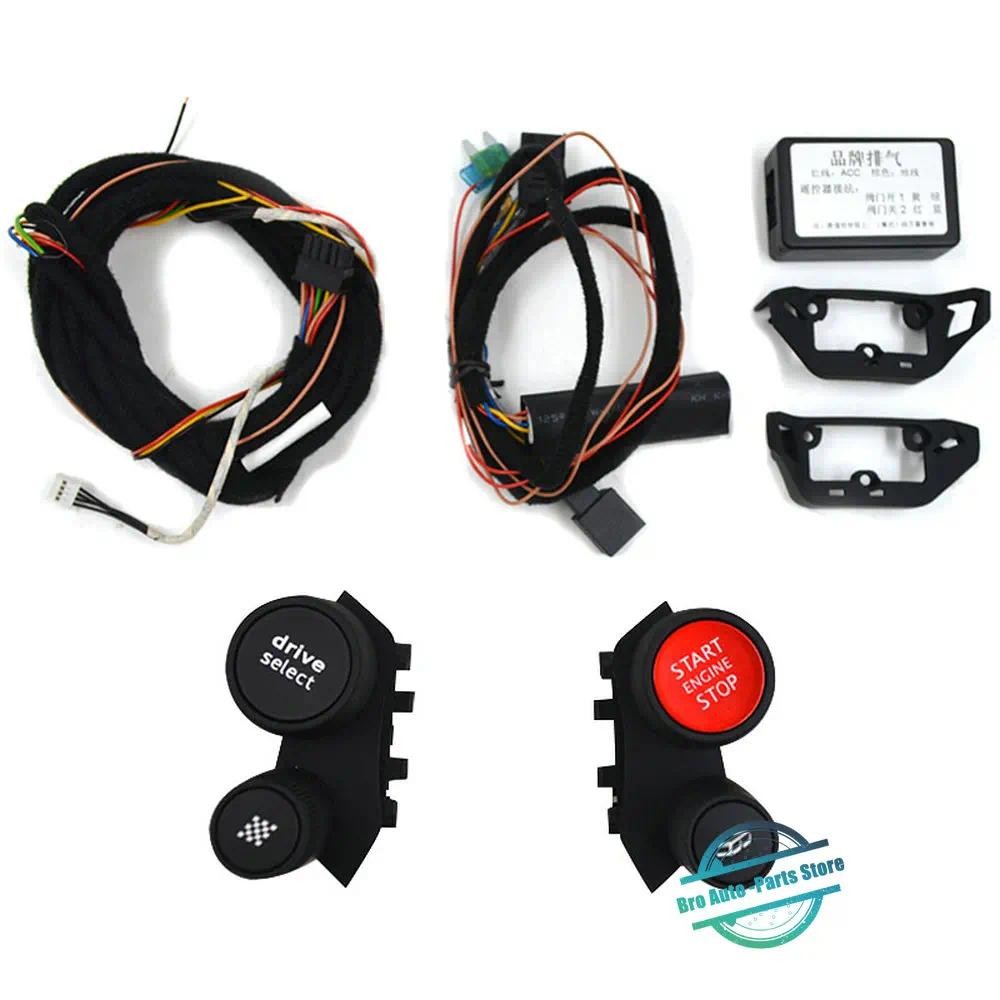 สําหรับ Audi A3 A4 A5 S4 S5 RS A6 A7 S6 S7 Q5 Q2 Q3 VW GTI R LINE อัพเกรดพวงมาลัย START ขับรถโหมด R8