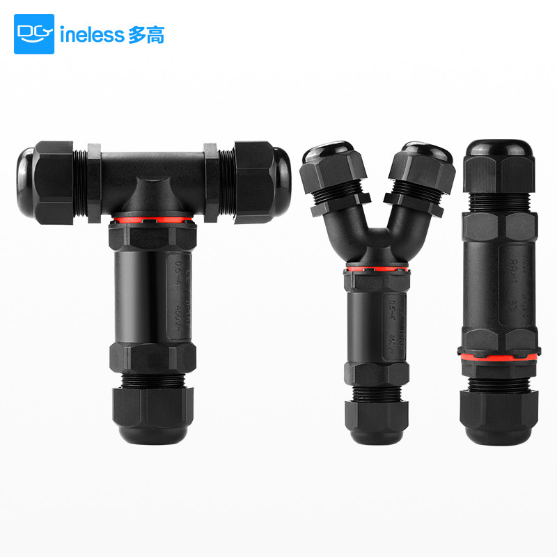 ขั้วต่อสายไฟกันน้ํากลางแจ้ง Quick Connector Quick Connector Connector t-Type Butt สายไฟกลางแจ้ง