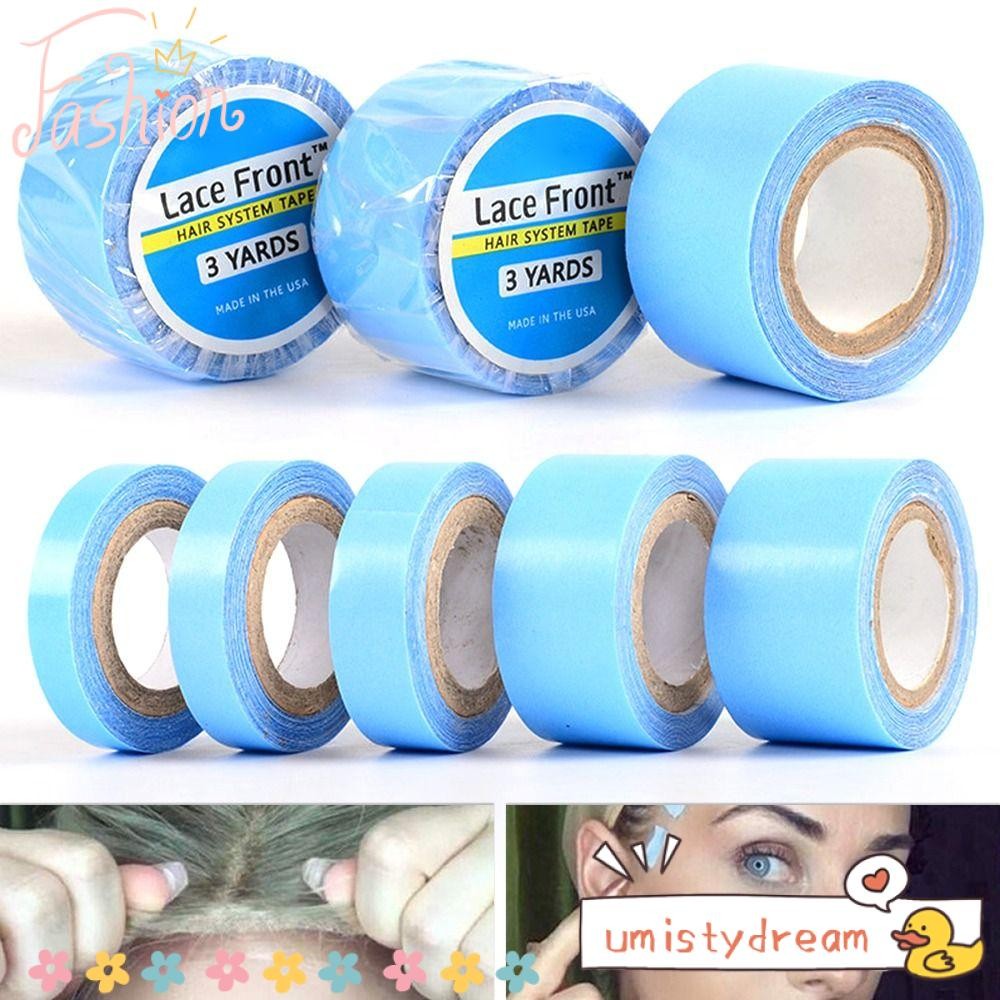 UMISTYDREAM 3Yards/Roll Wig Tape, กาวหน้าลูกไม้กันน้ํา