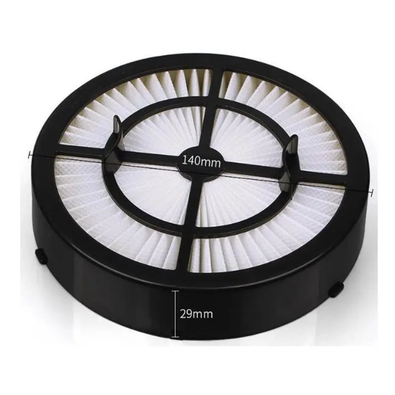 140*29 มม.ขนาดสีดําและสีขาว hepa กรองและนกกระทาสูงสําหรับชิ้นส่วนเครื่องดูดฝุ่น ZW1608 Haier ZWBJ160