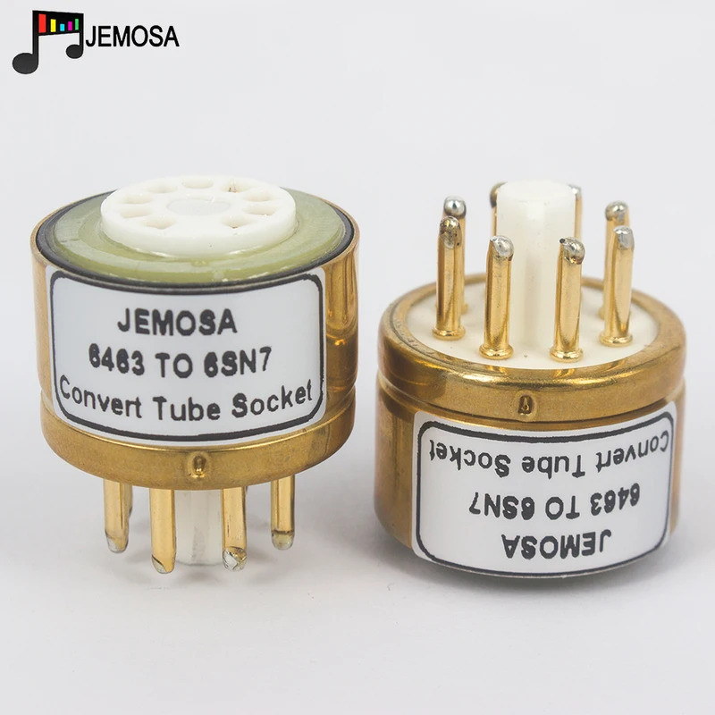 1PC 6350 6463 ถึง 6SN7 6SL7 ECC32 ECC33 6N8P 6N9P B65 DIY HIFI เสียงสูญญากาศหลอดเครื่องขยายเสียงแปลง