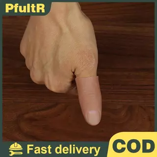 ซิลิโคนปลอมนิ้วมือเทียมถุงมือ Magic Prank Props สมจริง Severed Limbs