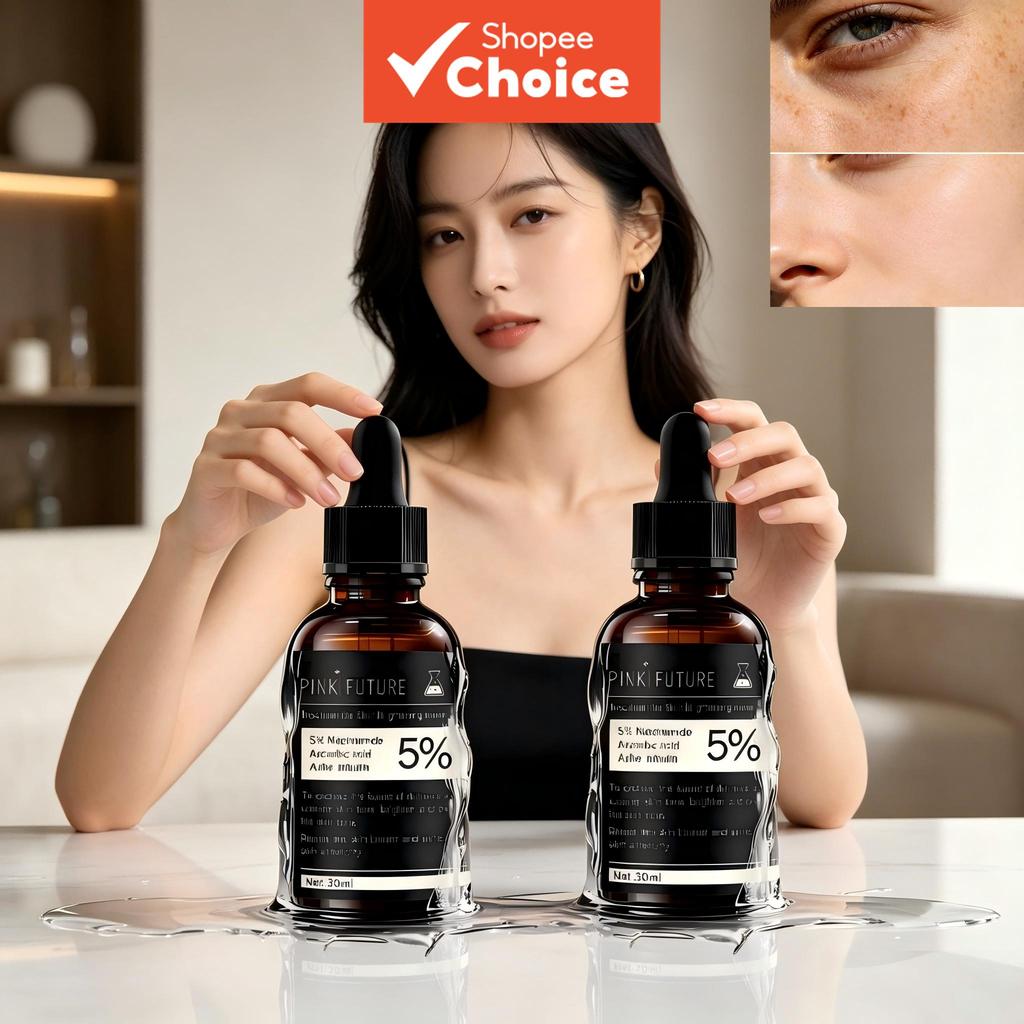 Pink Future Vitamin C Niacinamide Serum 30ml Brightening & Anti-Dullness Face Serum