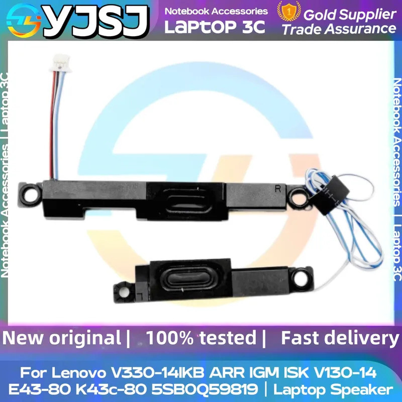 ใหม่เดิมลําโพงแล็ปท็อปสําหรับ Lenovo V330-14IKB V330-14ARR V330-14IGM V330-14ISK V130-14 E43-80 K43c