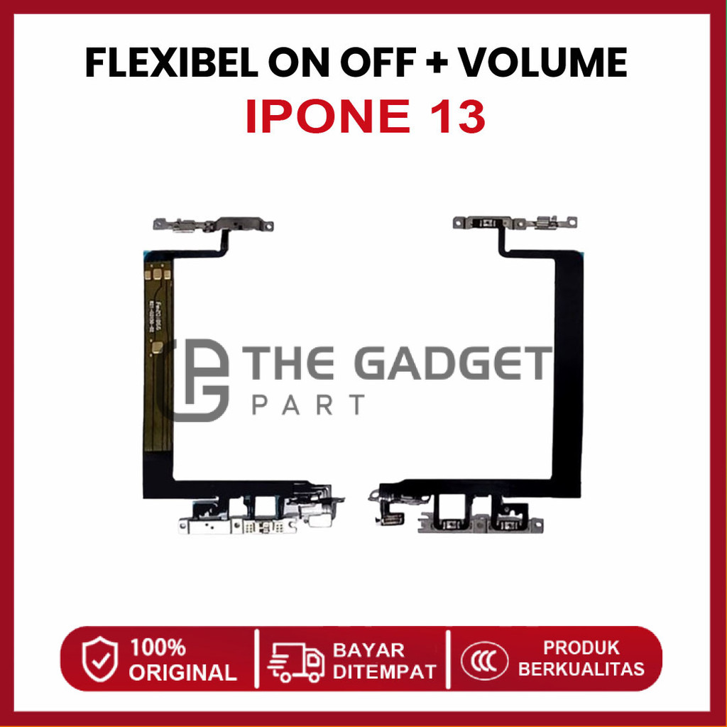 FLEXIBLE ON OFF + VOLUME IPONE 13 ต้นฉบับ