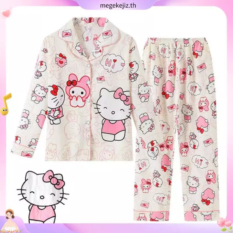 FAIRY_BABYชุดนอนเด็กผู้หญิง 10 ขวบ ชุดนอนเด็ก ชุดนอนคิตตี้ ชุดนอนมายเม ชุดนอนเด็กโต ผู้หญิง 10 12 ปี ชุดนอนชินนาม่อนโรล ชุดนอนแขนยาว ชุดนอน ชินาม่อน ชุดนอนเด็กแขนยาว ชุดนอนคุโรมิ ชุดนอนเด็กหญิง ชุดนอน sanrio ชุดนอนคุโรมิเด็กผู้หญิง ชุดนอนแขนยาวขายาวเด็ก thumbnail 3
