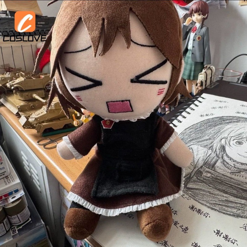 อะนิเมะเกม ZATO Asya Shubina พัดลม Made 20 ซม.ตุ๊กตาของเล่นตุ๊กตาตุ๊กตาผ้าฝ้ายน่ารักของขวัญวันเกิดขนาดเล็กปัจจุบัน