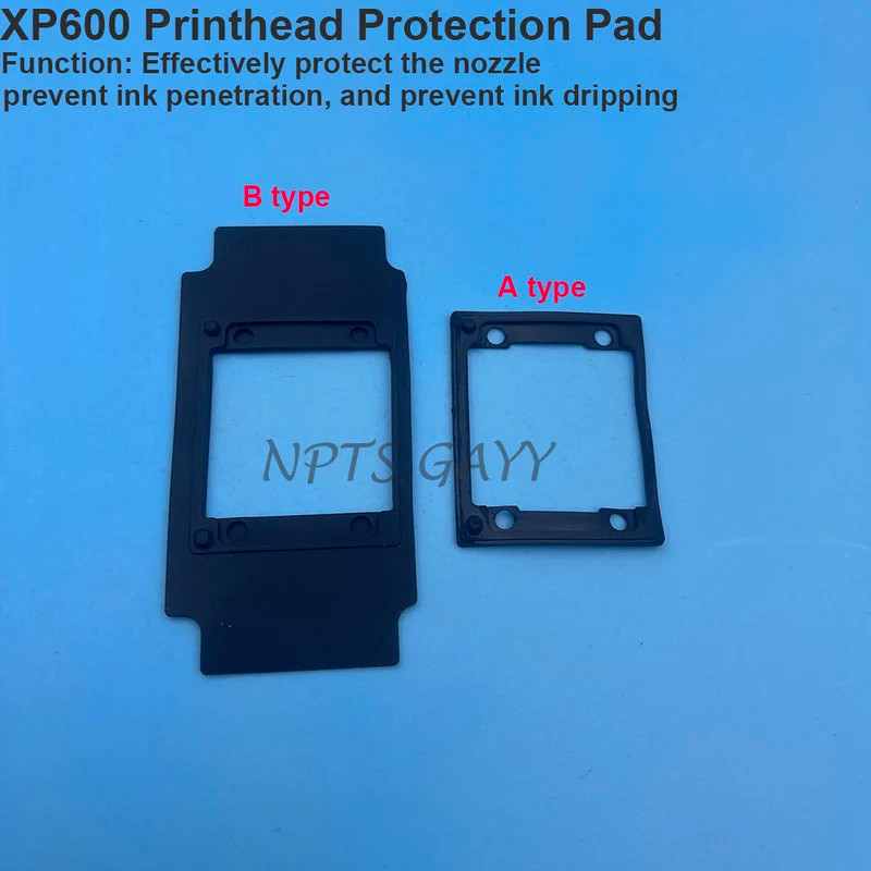 3PCS สําหรับ Epson XP600 Printhead Manifold ป้องกัน Pad ของ DX11 XP600 Printhead ฝาครอบยางแหวนปิดผนึ