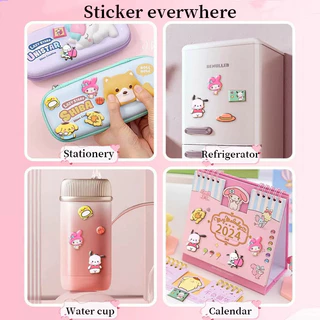GeeToy สติกเกอร์การ์ตูนน่ารัก ทําเอง สร้างสรรค์หัตถกรรมสติกเกอร์รูปแบบน่ารักสติ๊กเกอร์ตกแต่งของเล่นเพื่อการศึกษาของขวัญสําหรับเด็ก