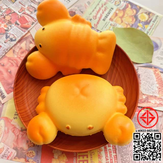 COD Squishy ของเล่นบีบอัด สไตล์กุ้งมังกรน่ารัก นุ่มเด้ง ระบายเครียด ลดกังวล ฝึกสมาธิ ของขวัญสร้างสรรค์ ﻿