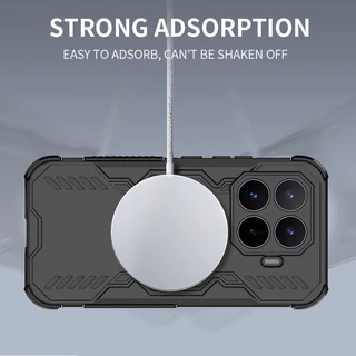CasePower Cooling Case สําหรับ Xiaomi 17T Pro 15T 15 Ultra MI 17 Pro Max แหวนแม่เหล็ก TPU + PC กลางแจ้งทนทาน