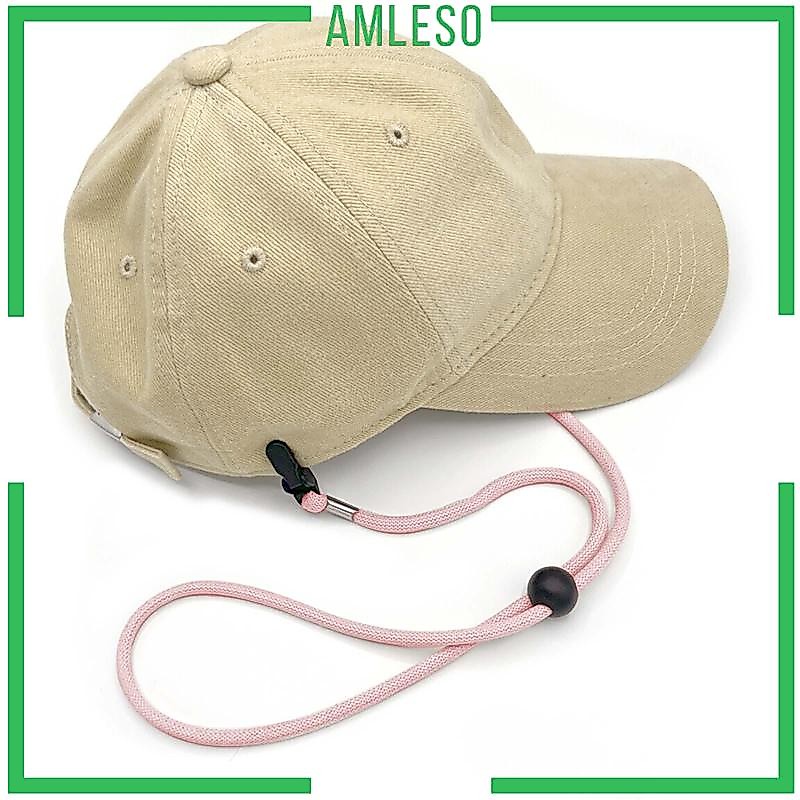 [Amleso] สายคล้องหมวก ปรับได้ สําหรับตั้งแคมป์ ท่องเที่ยว