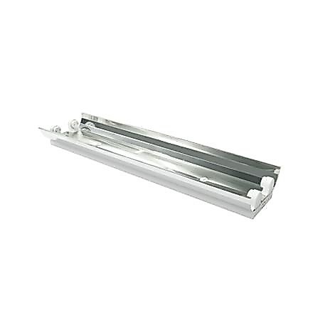 โคมโรงงาน โคมโรงงานสะท้อนแสง โคมเปล่า LED I-Series 2x9W TR87% RACER (โคมใส่หลอดสั้น)
