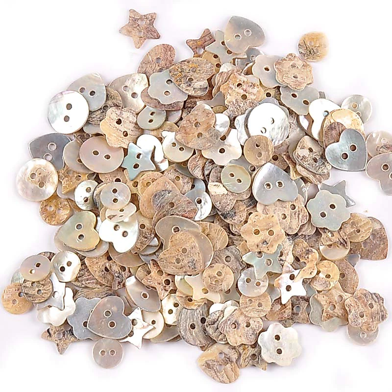 50 ชิ้น 2 หลุมสี Mother Of Pearl รอบปุ่มเปลือกอุปกรณ์เย็บผ้า DIY เครื่องแต่งกายเด็กอุปกรณ์ Scrapbooking หัตถกรรม CP2428